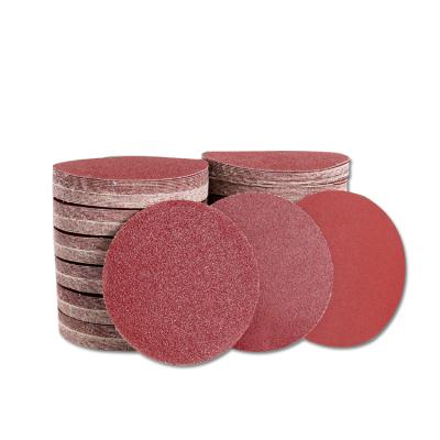 China 5 Inch Polish Alumina Wood Disc Sandpaper for sale