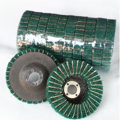 China High quality non woven fin polishing wheel for sale