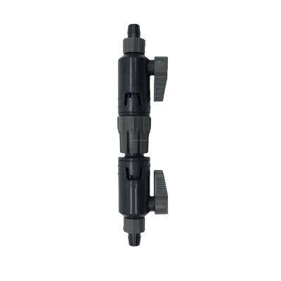 China QANVEE K Series Aquarium Accessories Water Pipe Viable Quick Connect Valve For Fish Tank for sale