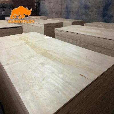 China Plywood 2mm white exterior Triplay Maderera for decoration for sale