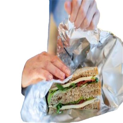 China Kitchen Use Hot Sales Products Hamburger Wrap Aluminum Foil Kitchen Use Aluminum Foil for sale