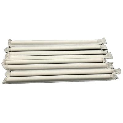 China Disposable Organic Hemp Paper Straws Individually Wrapped Bar Accessories Paper Drinking Straw for sale