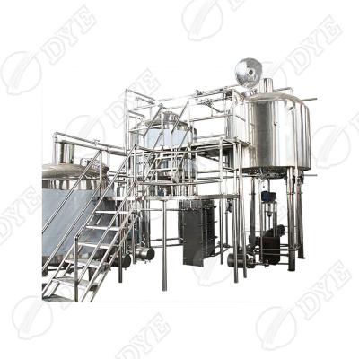 China Hotels DYE 304 Stainless Steel Top Quality Porcelain Made Brewing System Fermentation Equipment for sale