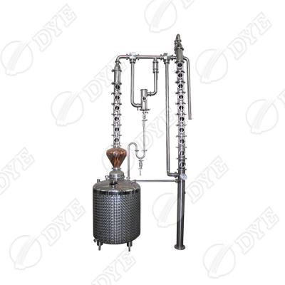 China Hotels TINTE 100L Between 21 To 50 Sets US Hot Electric Alcohol Distiller Used For Brandy Whiskey Vodka Distillation for sale