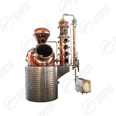 China Hotels Alcohol Distiller Alcohol Distillation Machine DYE Vodka / Brandy / Whiskey Alcohol (CE) for sale