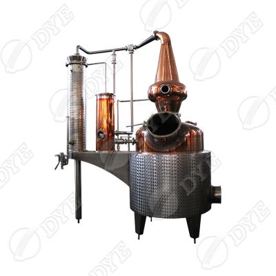 China Hotels still DYE copper illegal alcohol destilador alcohol still 100 gallons on sale for sale