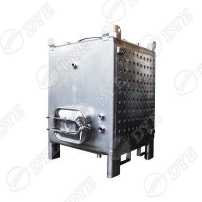 China DYE Pharmaceutical 304 Stainless Steel IBC Packing Tank for sale