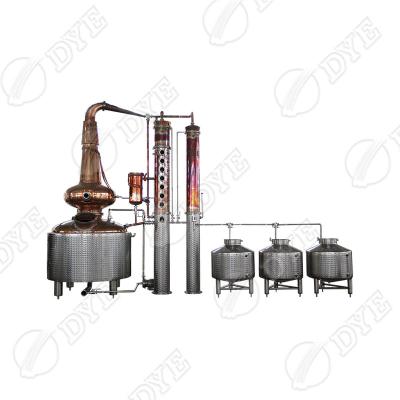 China Hotels DYE Biodiesel Distillation Equipment, Stainless Steel Distillation Pot, Ethanol Production Equipment for sale