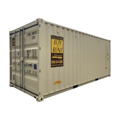 China Brand New 20GP 20 32.9CBM Tri Door Shipping Container GP Dry Cargo Container Transport Equipment for sale