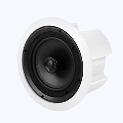 China HOME THEATER FionTu 2 way coaxial ceiling speaker with 30w-60w coverage ceiling speaker 100v ceiling speaker public announcement for sale