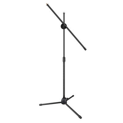 China Adjustable Standard Floor Mic Stand Extender Professional Portable Metal Light Stand Manufacturer Metal Microphone Stand for sale