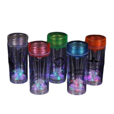 China SYH-636765229480 hot sale shisha accessories hookah LED cup shesha plastic portable type set 18*5*5cm for sale