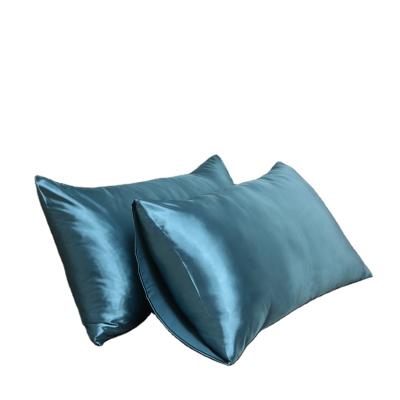 China Plain Anti-Static Silk Blanket Tile Cover Pillow Amazon Envelope Solid Pillow Cases For Home Hotel for sale