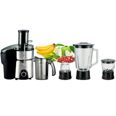 China Hotel 800W 75mm fruit juicer in1 wide mouth stainless steel automatic electric juicer centrifugal juicer for sale