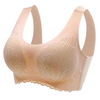 China 4096 Women Bra Yoga Sleep Radio QUICK DRY Bra Push Up Lace Seamless Bra With Pad for sale