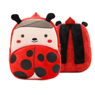 China Custom Plush School Bag Kindergarten School Bag Soft Plush Kids Backpack, OEM Plush Manufacturer, Custom Plush Made From Artist Designs for sale