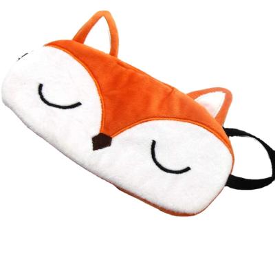 China Custom Anti-puffiness Plush Cartoon Eye Mask Bespoke Sleep Mask Cute Eye Mask Adjustable And Customize Fancy Eye Sleep Cover Mask for sale