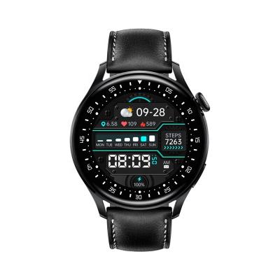 China Dropshipping 2022 Touch Screen Smart Watch D3 Pro Leather Silicone Steel Straps 1.32 IP67 Waterproof t500 Plus T900 W26+ Smart Watches for sale