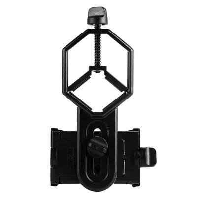 China ABS. Universal Clip Mount Adapter Mobile Phone Scope Telescope Phone Holder Support Binocular Monocular Spot Eyepiece for sale