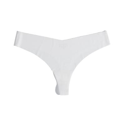 China Antibacterial Women's Low Waist Seamless One Piece Ladies Panties Sexy Thong Thong for sale