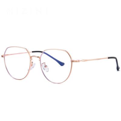 China For Clear Metal Frame Glasses New Arrivals Retro Unisex Reading Glasses for sale