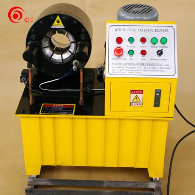 China Power Hydraulic Hose Factory Crimping Tool Machine QTD51 Crimping Hydraulic Crimping Machine for sale