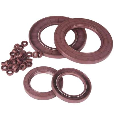 China NBR Hydraulic Pumps Rotating Shaft Stainless Steel Ptfe Lip Power Steering Seals for sale