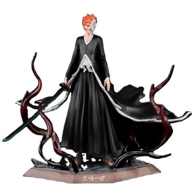 China Cartoon Toy New Arrival Bleach PVC Anime Figures Toy Kurosaki Ichigo Cartoon Collectible Model Toy Action Number for sale