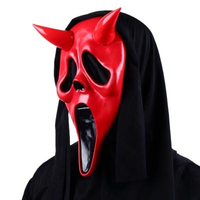 China Other New Arrival Scream Adult Creepy Mask Halloween Ghost Face New Costume Fancy Dress Prop Halloween Mask for sale