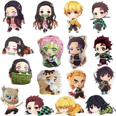 China Gift/Decoration/Collection 10CM 15 Style Demon Slayer: Kimetsu No Yaiba Decorative Plush Toy Key Chain Pillow Pendant Toys Anime Action Plush Doll Toy for sale