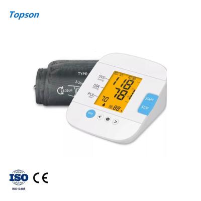 China Plastic Blood Pressure Machine Holter Device Blood Pressure Monitor Digital Electronic Blood Pressure Machine Price for sale