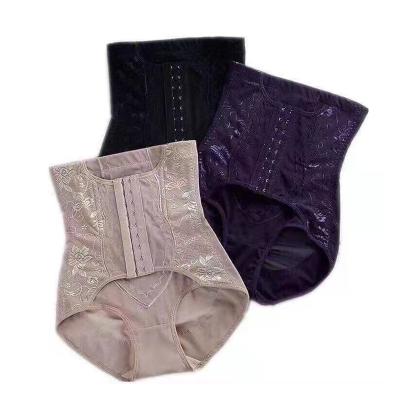 China Breathable High Waist Panties Tummy Control Slimming Body Shaper Shapewear Bulge Thong Model Body Shapers Underwear for sale