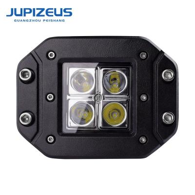 China Aluminum + PC Square 40W LED Latest Work Light Vehicle Tractor Truck 40W LED Offroad Work Light for sale