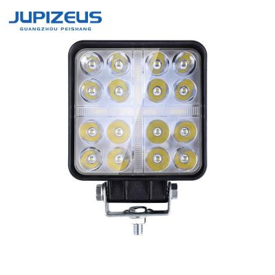 China Aluminum + 48W Square PC Upgraded LED Work Driving Light Lights For SUV ATV Truck LED Work Offroad Turn Signal Light for sale