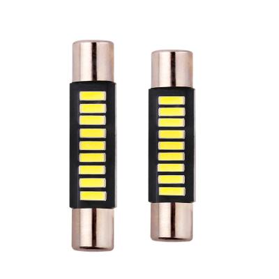 China Automotive Industry 29MM 31MM Led Car Reading Light Dome Lights Bulb License Lamp Round Festoon ST6 Auto Interior Head Flat 12V 4014smd 9 for sale