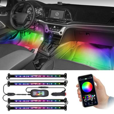 China High Quality Super Bright Ambient Car LED Strip Light 6W 12V 0.5A LED+PVC Interior Light for sale