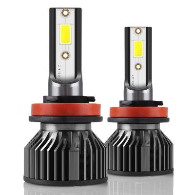 China Aircraft-grade system car LED headlight bulb H1 H3 H4 H11 H7 880 9005 / HB3 9006 / HB4 36W Aluminum S6 super bright LED auto headlight bulbs for sale