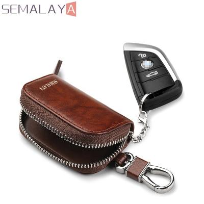 China Trustworthy Fashion Classic Genuine Leather Car Key Holder Factory Lead Chain Supplier for sale