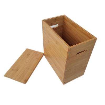 China The 100% Bamboo Sustainable Home Storage Box Storage Box Large Space For A Variety Of Items Storage for sale