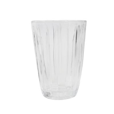 China Contemporary Basics Hammered Texture Juice Glass Cup Transparent Vintage Tea Drinking Glasses for sale