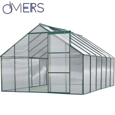 China Vegetable Fruit Flower Agriculture Garden Mushroom Grow Vegetable Commercial Glass Green House for sale