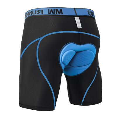 China Breathable Mens Half Pants Bike 3D Gel Padded Mens Cycling Shorts Padded Cycling Clothing Wholesale for sale