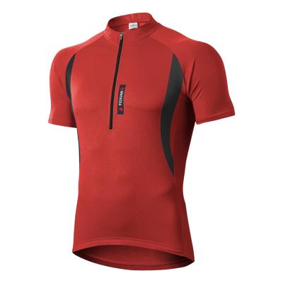 China Breathable Custom Quick Dry Tank Top Men's Short Sleeve MTB Tank Top Cycling Shirts for sale