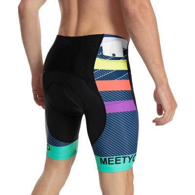 China Hot Selling Custom Running Active Sports Mens Breathable Bike Cycling Padded Shorts With Pocket for sale