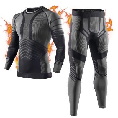 China Wholesale QUICK DRY Men's Long Base Layer Winter Outdoor Sports Johns Seamless Thermal Thermal Underwear For Men for sale