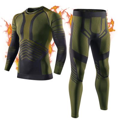 China High Quality Military Winter Base Layer Warm Men's Underwear Long Johns Thermal Sports QUICK DRY for sale