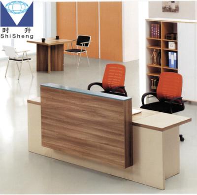 China Small design reception desk desk receptionist against counter pollution for sale