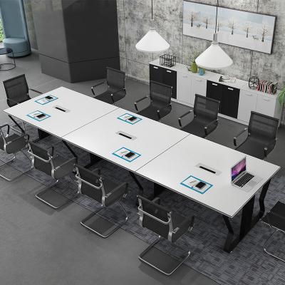 China 2022 Modern Design Adjustable Meeting Room Table High Quality Hot Selling Meeting Table (Height) Conference Table for sale