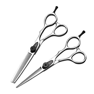 China Professional Flat Teeth Hairdressing Scissors Hairdressing Scissors Seamless Thinning Shear Dedicated For Hairdresser Suit for sale