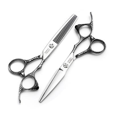 China Thinning Scissors Spot Delivery Professional Hairdressing Scissors Cutting And Thinning Dedicated Barber Tool Kit for sale